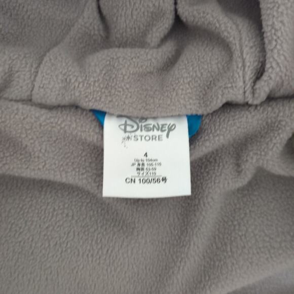 DISNEY store Boys/kids blue Mickey mouse hood/long sleeve down Jacket size 4 EUC - Picture 7 of 12